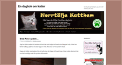 Desktop Screenshot of blogg.kattcenter.se