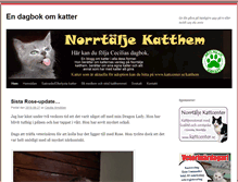 Tablet Screenshot of blogg.kattcenter.se